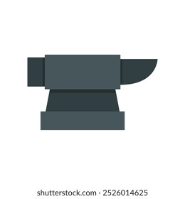 Anvil illustrated in vector on background