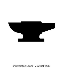 Anvil illustrated in vector on background