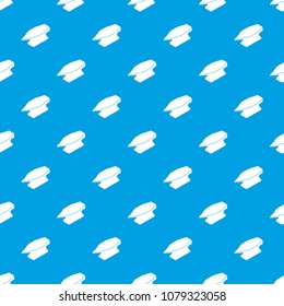Anvil pattern vector seamless blue repeat for any use