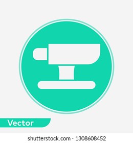 Anvil vector icon sign symbol