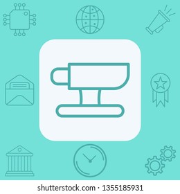 Anvil vector icon sign symbol
