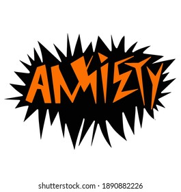 Ansiedad, depresión y conciencia Ilustración vectorial. Icono de doodle de ansiedad, ilustración vectorial Esbozo vectorial