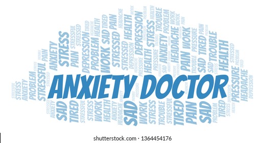 Anxiety Doctor word cloud.