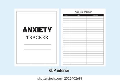 Rastreador De Ansiedad Kdp Plantilla Interior
