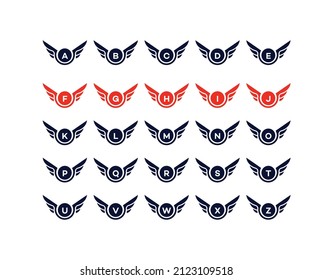 Any Latter logo design Template vector symbol. Icon Latter vector illustration