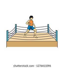 Any Pose Wrestling Art Illustration