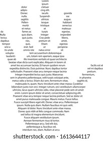 Any text in the shape of a human hand isolated on white background.