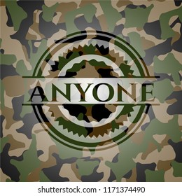 Anyone on camouflage pattern