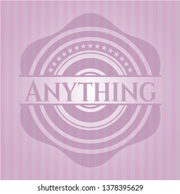 Anything pink emblem