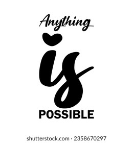 anything is possible black letter quote