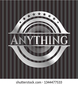 Anything silvery emblem