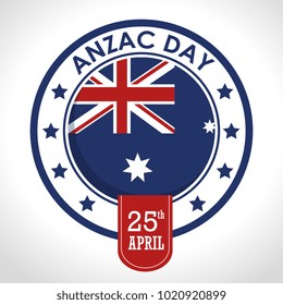 anzac day 25th april logo 
