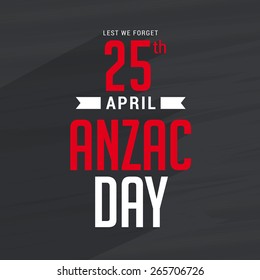 Anzac Day.
