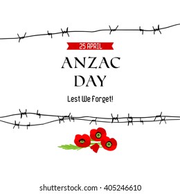 Anzac day background for design banner,ticket, leaflet and so on.Template page. svg