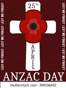 Anzac day.  Day card in vector format.