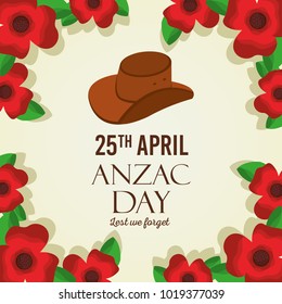 anzac day lest we forget card remembrance memorial national