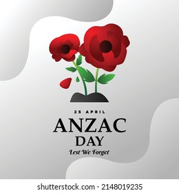 Anzac Day Vector Design Template