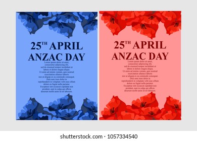 Anzac Day vector Illustration