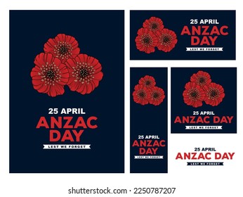 ANZAC lest we forget poppies and memorial day