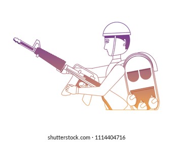 Anzac soldier icon