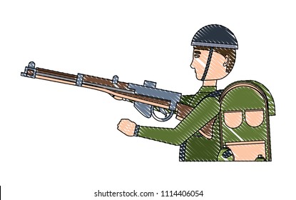 Anzac soldier icon