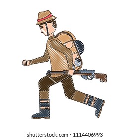 Anzac soldier icon