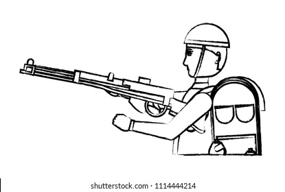 Anzac soldier icon