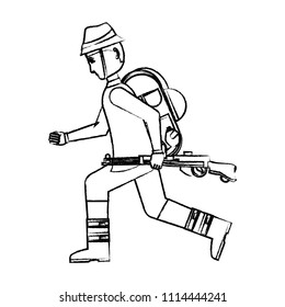 Anzac soldier icon