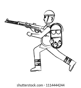 Anzac soldier icon