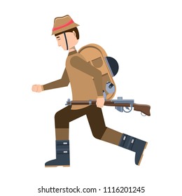 Anzac soldier icon