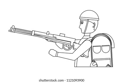 Anzac soldier icon