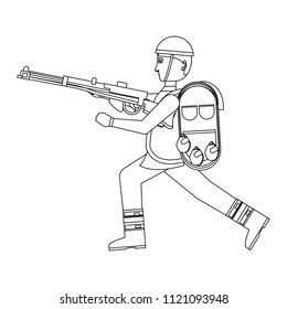 Anzac soldier icon