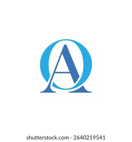 ao abstract logo modern style