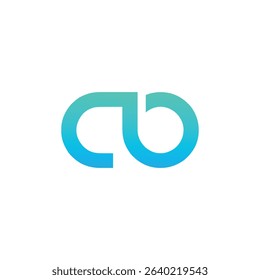 ao abstract logo modern style