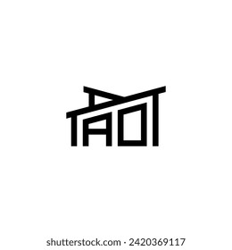 AO Initial Letter in Real Estate Logo concept.eps AO Initial Letter in Real Estate Logo concept