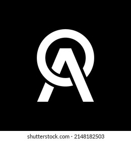 AO letter logo can be used for company, sign, icon, and others.