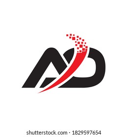 AO letter logo vector design