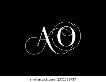 AO Logo Design Creative and Modern Logo Design
