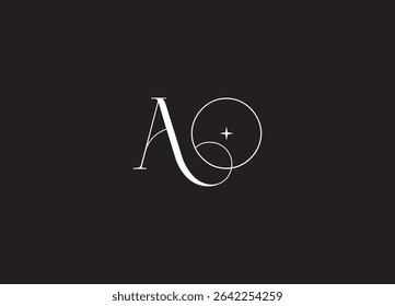 AO Logo Design Creative and Modern Logo Design