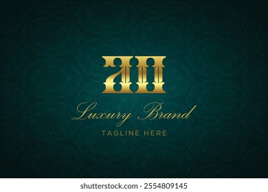 AO LUXURY LETTER LOGO DESIGN. It is a luxury letter monogram logo, this logo is made by combining two letters