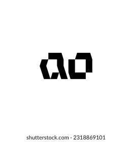 AO Monogram Logo Design Idea