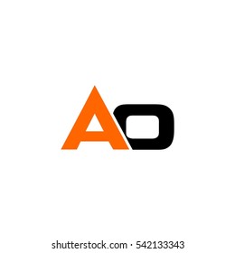 ao o logo vector