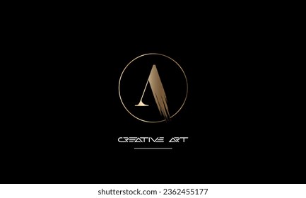 AO, OA, A, O abstract letters logo monogram