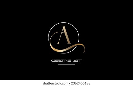 AO, OA, A, O abstract letters logo monogram