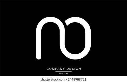 AO, OA Abstract Letters Logo Monogram Design Icon Font