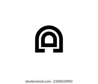 AO OA Logo design vector template