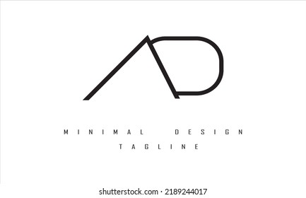 AO or OA Minimal Logo Design