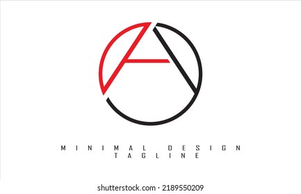 AO or OA Minimal Logo Design