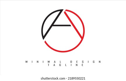 AO or OA Minimal Logo Design