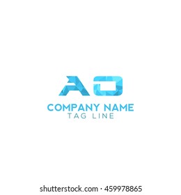 ao polygonal logo